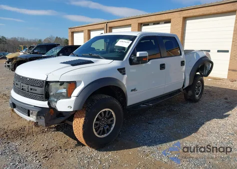 2011 Ford F-150 Svt Raptor z USA, uszkodzony, nr VIN 1FTFW1R60BFA16690